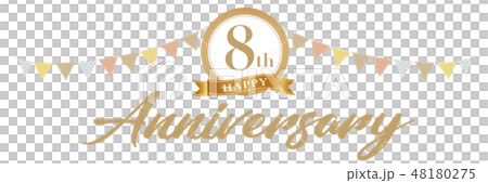 8周年アニバーサリーデコ 8周年アニバーサリーデコ 48180275
