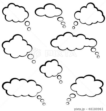 吹き出し 48180961