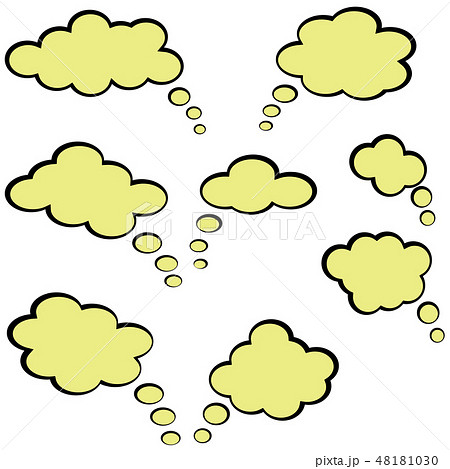 吹き出し 48181030