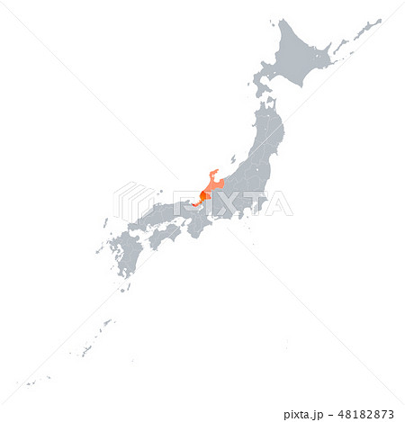 福井県地図と北陸地方