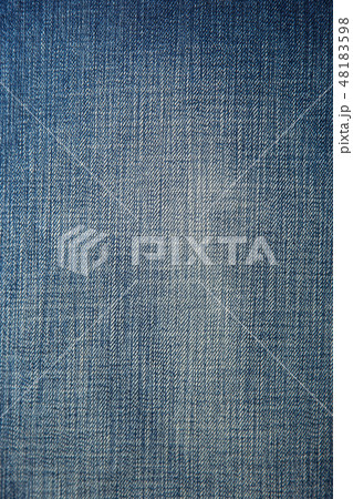 Denim chair. Modern armchair over rustic wall in Living room interior redecoration renovation 48183598