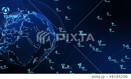 Abstract Representation of Data and Connection 48184206