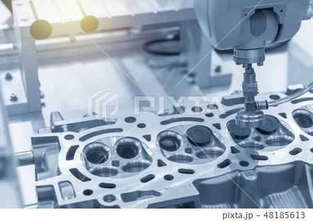 The CNC bore machine . 48185613