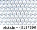 Abstract background of polygonal shape 48187696