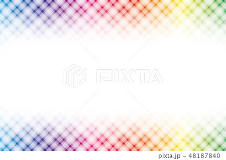 背景素材 ファッション チェックパターン 無料素材 クロス ネームタグ プライスタグ コピースペースのイラスト素材