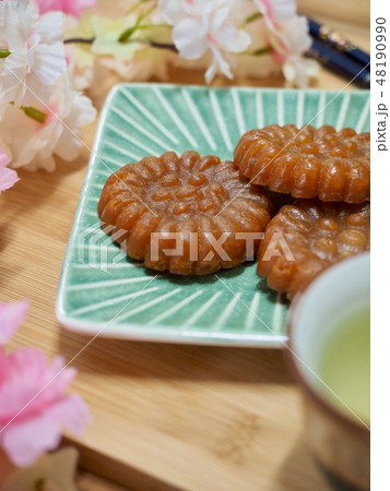 薬と 薬菓 桜 48190990