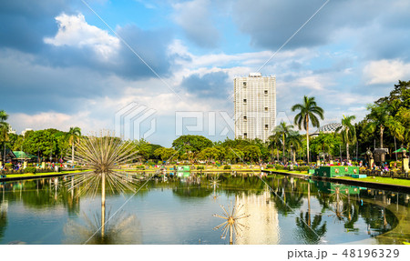 Fountain in Rizal Park - Manila, Philippines Fountain in Rizal Park - Manila, Philippines 48196329