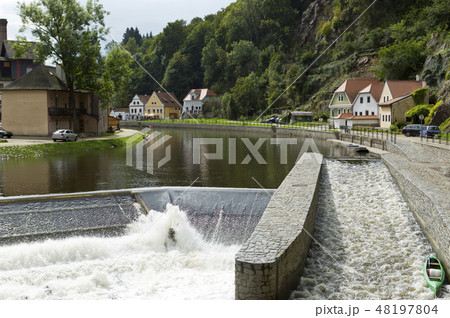 Cesky Krumlov castle, Czech Republic 48197804