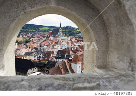 Cesky Krumlov castle, Czech Republic 48197805