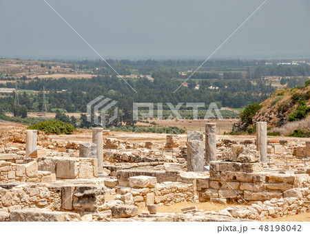 Ruins of ancient greek town Kourion on Cyprus Ruins of ancient greek town Kourion on Cyprus 48198042