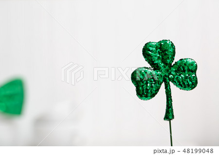 St. Patrick's Day theme with decorations 48199048