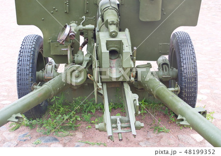 Image of the fragment Soviet 76 mm division anti-tank gun. 48199352