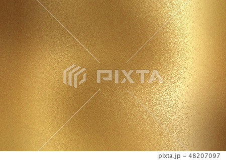 Gold rough metal sheet texture, abstract backgroun 48207097
