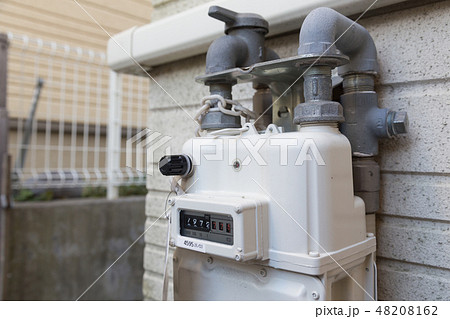都市ガスのメーター 都市ガスのメーター 48208162