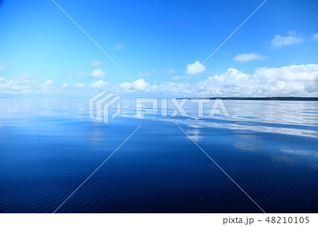 モーターボートからの景観 48210105