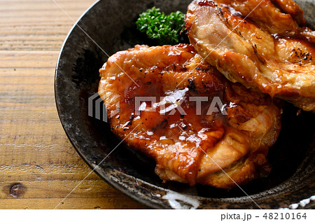 鶏の照り焼き 鶏の照り焼き 48210164