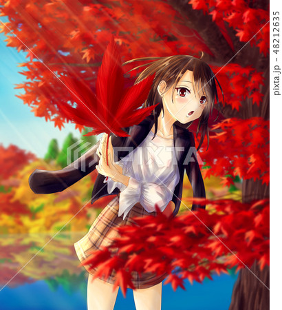 赤い光 48212635