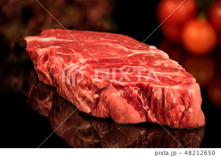 Raw fresh steak 48212650
