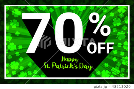 70% OFF Sale Happy St.Patrick Day 48213020