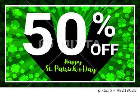 50% OFF Sale Happy St.Patrick Day 48213025