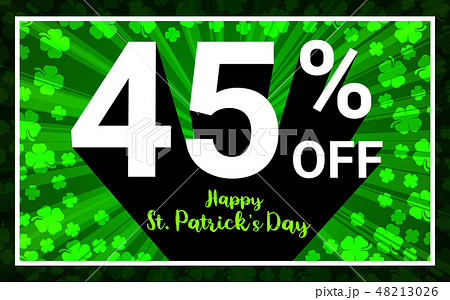 45% OFF Sale Happy St.Patrick Day 48213026