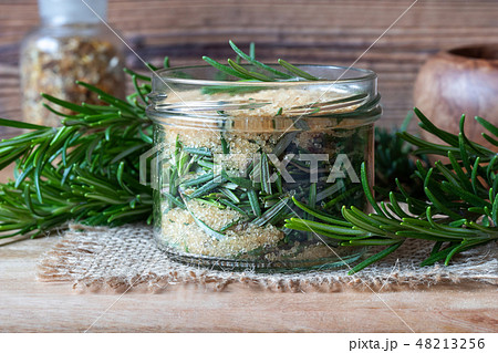 Preparation of a natural rosemary syrup 48213256