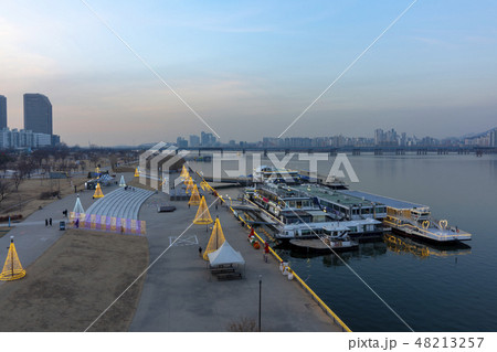 漢江 ソウル 韓国 48213257