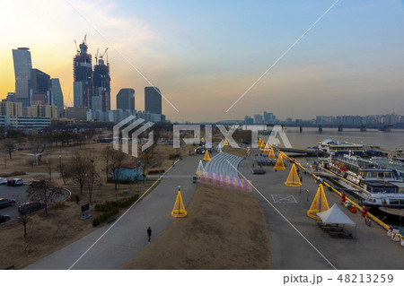 漢江 ソウル 韓国 48213259