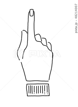 手首（指差し） 48214007