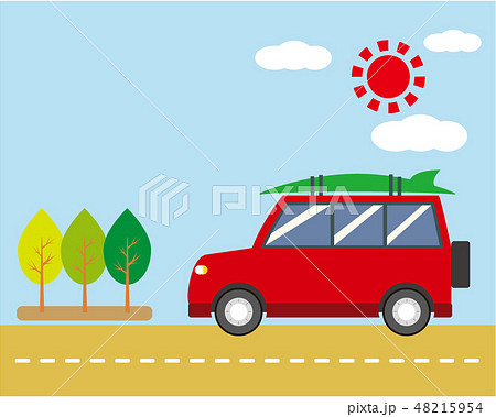 車　自動車　運転　 48215954