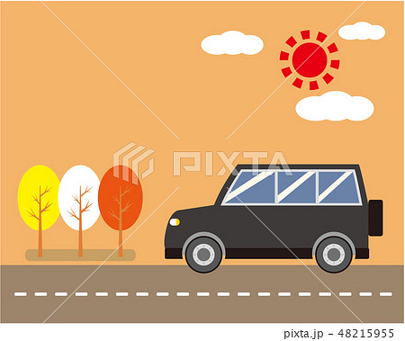 車　自動車　運転　 48215955