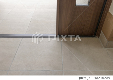新築住宅の玄関 48216289