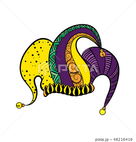 Jester's hat. 48216416
