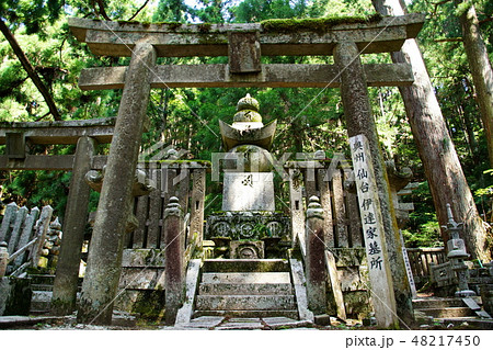 高野山　奥の院　仙台 伊達家 墓所　（ 和歌山県 伊都郡 高野町 ） 48217450