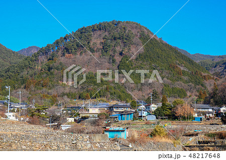 ■  要害山城  ■  武田信玄  ■ 躑躅ヶ崎館の詰城 ■ 山梨県 ■ 武田勝頼、武田信虎 ■快晴 48217648
