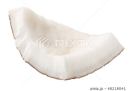 Coconut meat c. nucifera kernel, paths Coconut meat c. nucifera kernel, paths 48218041