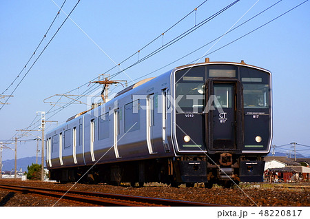 817系 普通・八代行きの写真素材 [48220817] - PIXTA