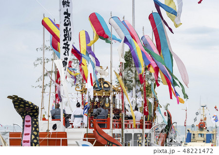 塩釜みなと祭の御座船 塩釜みなと祭の御座船 48221472