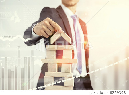 He is building his business He is building his business 48229308