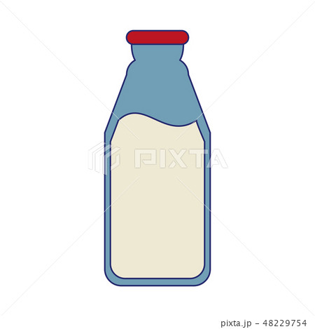 milk bottle symbol 48229754