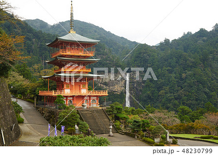 青岸渡寺と那智の滝 48230799