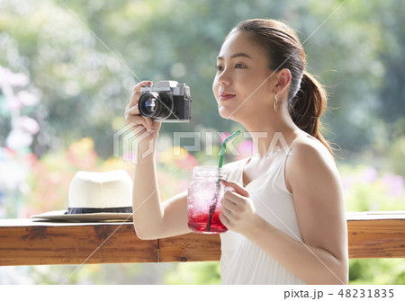 女性　ライフスタイル 48231835