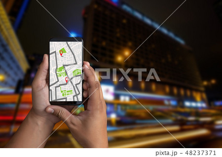 GPS Map to Route Destination network connection GPS Map to Route Destination network connection 48237371