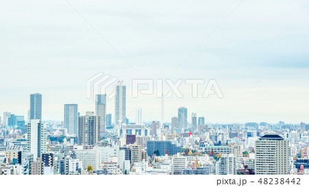 panoramic city skyline night view in Tokyo, Japan panoramic city skyline night view in Tokyo, Japan 48238442