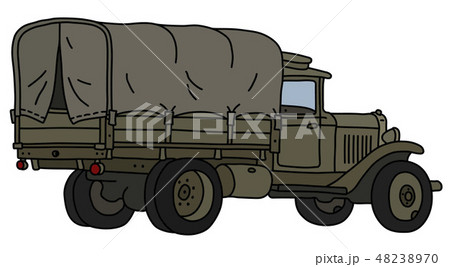The classic military truck 48238970