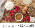 Making a raspberry pie Making a raspberry pie 48241165