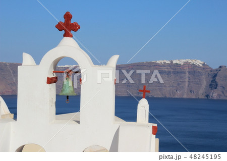 The island of Santorini in Greece 48245195