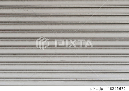 A closeup shot of automatic metal roller door used 48245672