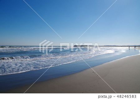 九十九里浜/一宮海岸(千葉県一宮町) 九十九里浜/一宮海岸(千葉県一宮町) 48246583