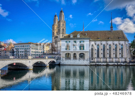 チューリッヒ湖 48246978